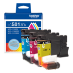 Brother LC5013PKS ink cartridge 3 pc(s) Original Standard Yield Cyan, Magenta, Yellow
