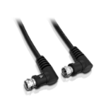 V7 Black Video Cable Coax Male to Coax Male 1.5m 5ft