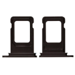 CoreParts MOBX-IP11-DST-INT-B mobiele telefoon onderdeel Simkaarthouder Zwart