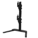Atdec AWMS-2-BT75-FS-B monitor mount / stand 55" Black Desk