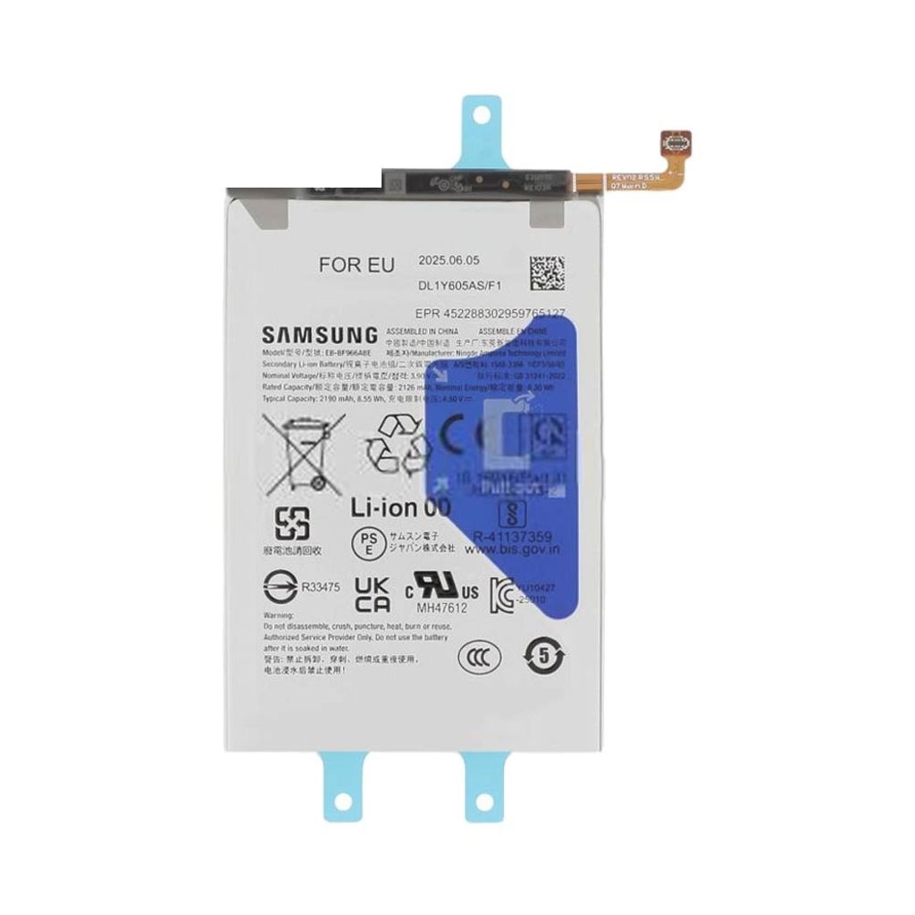 EU Product - Galaxy Z Fold7 Battery Main EB-BF966ABE Original thumbnail