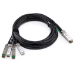 HPE BladeSystem c-Class QSFP+ to 4x10G SFP+ 15m Active Optical Cable
