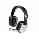 Ultron UHS-400 Headset Bedraad Hoofdband Oproepen/muziek Zwart