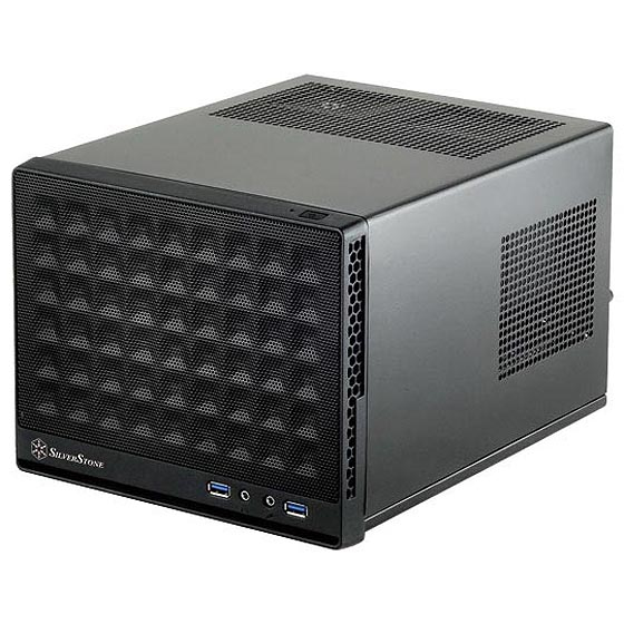 Image of Silverstone SG13 Mini Tower Black