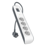 Belkin BSV400vf2M-V2 Grijs, Wit 4 AC-uitgang(en) 250 V 2 m