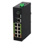 Dahua Technology DH-LR2110-8ET-120 Managed L2 Fast Ethernet (10/100) Power over Ethernet (PoE) Black