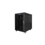 Lanberg FF01-8015-12BL rack cabinet 15U Freestanding rack Black