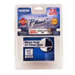Brother TZE141G label-making tape Black on transparent TZe