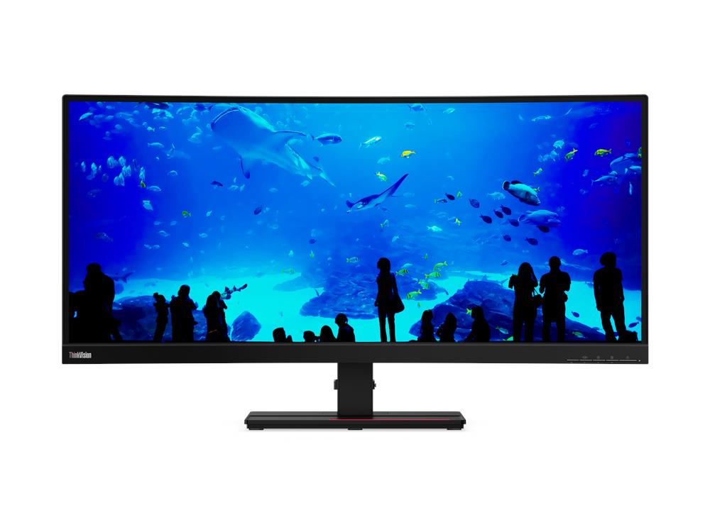 Image of Lenovo ThinkVision T34w-20 LED display 86.4 cm (34") 3440 x 1440...
