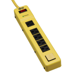 Tripp Lite TLM626SA surge protector Yellow 6 AC outlet(s) 120 V 70.9" (1.8 m)
