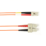 Black Box SC-LC 10-m fibre optic cable 10 m Orange