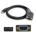 AddOn Networks DISPORT2VGAMM6B-5PK video cable adapter 71.7" (1.82 m) DisplayPort VGA (D-Sub) Black