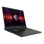 MSI Vector 17 HX A14VHG 649US Intel® Core™ i9 i9-14900HX Laptop 17" Quad HD+ 32 GB DDR5-SDRAM 1 TB SSD NVIDIA GeForce RTX 4080 Wi-Fi 7 (802.11be) Windows 11 Pro French Black