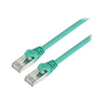 Prokord TP-CABLE F/UTP CAT.6 SHIELDED LSZH RJ45 1M GREEN