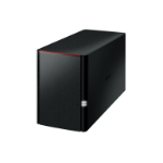 Buffalo LinkStation 220DR Ethernet LAN Desktop Black NAS