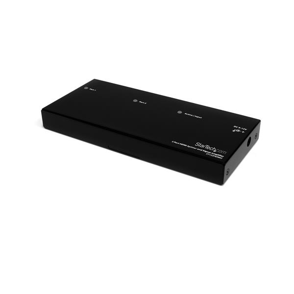 Image of StarTech.com 2-port HDMI splitter and signal amplifier