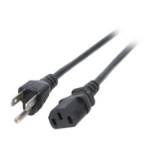 EFB Elektronik EK462.1,8 electriciteitssnoer Zwart 1,8 m NEMA 5-15P C13 stekker