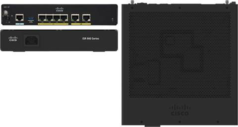 Image of Cisco C921-4P wired router Gigabit Ethernet Black