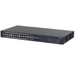 Dahua Technology CS4228-24GT-375 Managed L2 Gigabit Ethernet (10/100/1000) Power over Ethernet (PoE) Black