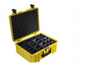 Image of B&W Type 6000 equipment case Briefcase/classic case Yellow