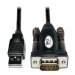 Tripp Lite U209-000-R serial cable Black, White 59.8" (1.52 m) USB A DB9