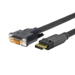 Vivolink PRODPDVI15 video cable adapter 15 m DisplayPort DVI-D Black
