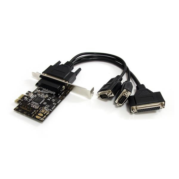 Image of StarTech.com 2S1P PCI Express Serial Parallel Combo Card with...