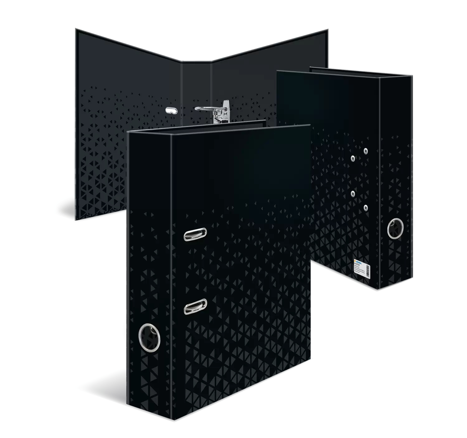 HERMA Color ring binder A4 Black