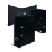 HERMA Color ring binder A4 Black