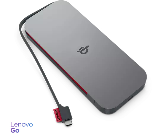 Image of Lenovo GO Lithium Polymer (LiPo) 10000 mAh Wireless charging Grey