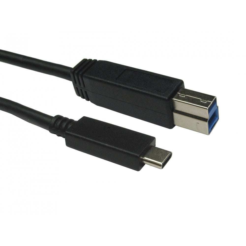 Cables Direct Black Usb3c-981B-2M Usb Cable Usb 3.2 Gen 1 (3.1 Gen 1) Usb B