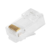 Monoprice 7266 wire connector RJ45 Transparent