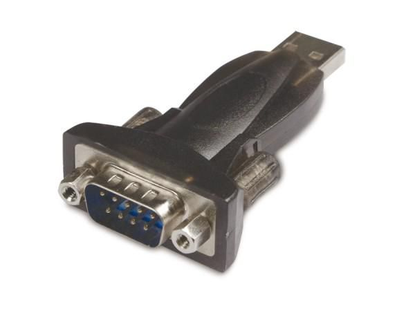 Microconnect Men's Black Usbadb9fc Cable Gender Changer Rs232 Usb A