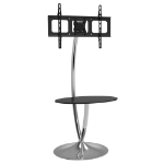 Techly ICA-TR13 tv-bevestiging 177,8 cm (70") Zwart, Zilver
