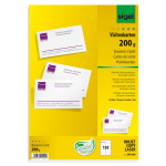 Sigel DP839 business card Laser/Inkjet White
