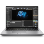 HP ZBook Fury 16 G10 Mobile workstation 16" WUXGA Intel® Core™ i7 i7-13850HX 32 GB DDR5-SDRAM 512 GB SSD NVIDIA RTX A1000 Wi-Fi 6E (802.11ax) Windows 11 Pro Gray