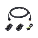 ATEN Secure KVM cable kit: 1x 1.8M Ultra High Speed HDMI Cable, with separate 2x USB and 1x audio cables (Single display)