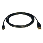 Tripp Lite U030-003 USB cable 35.8" (0.91 m) USB 2.0 USB A Mini-USB B Black