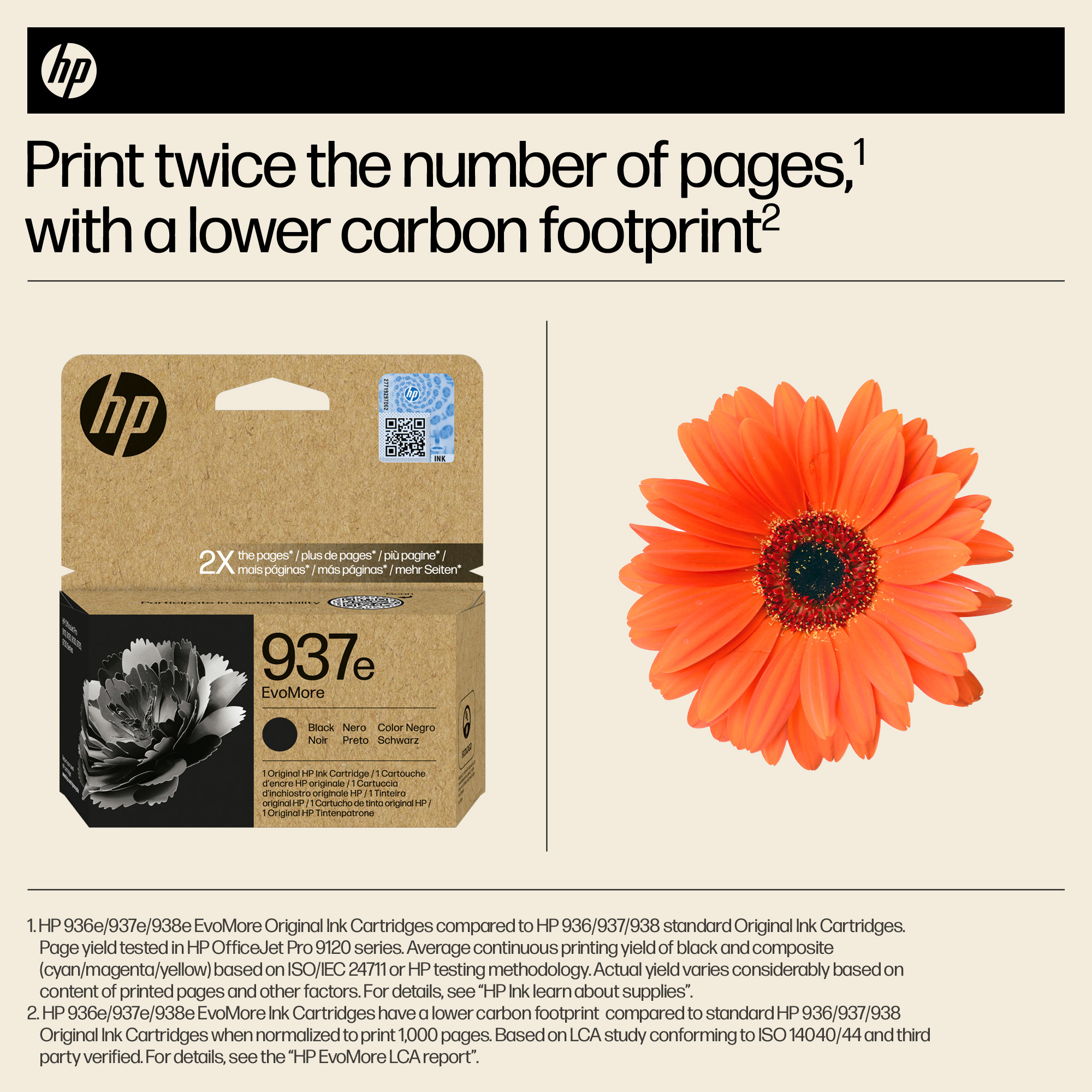 HP 4S6W9NE/937E Printhead cartridge black Evomore, 2.5K pages ISO/IEC 19752 for HP OJ Pro 9100/e
