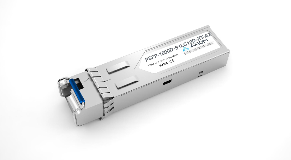 Axiom PSFP1000DS1LC10DXTAX Compatible 1G SFP 10 km Transceiver