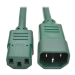 Tripp Lite P004-006-AGN power cable Green 70.9" (1.8 m) C13 coupler C14 coupler