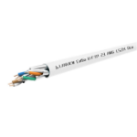 Lanview LVN122432 networking cable White 305 m Cat6a U/FTP (STP) Round
