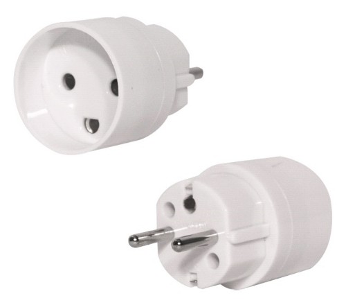 ProXtend PC-FK-000 power plug adapter Type F Type K (DK) White
