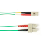 Black Box FOCMP62-001M-SCLC-GN InfiniBand/fibre optic cable 1 m SC LC OFNP OM1 Groen