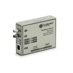 Black Box LMC212A-MM-R3 netwerk media converter 20 Mbit/s 850 nm Grijs
