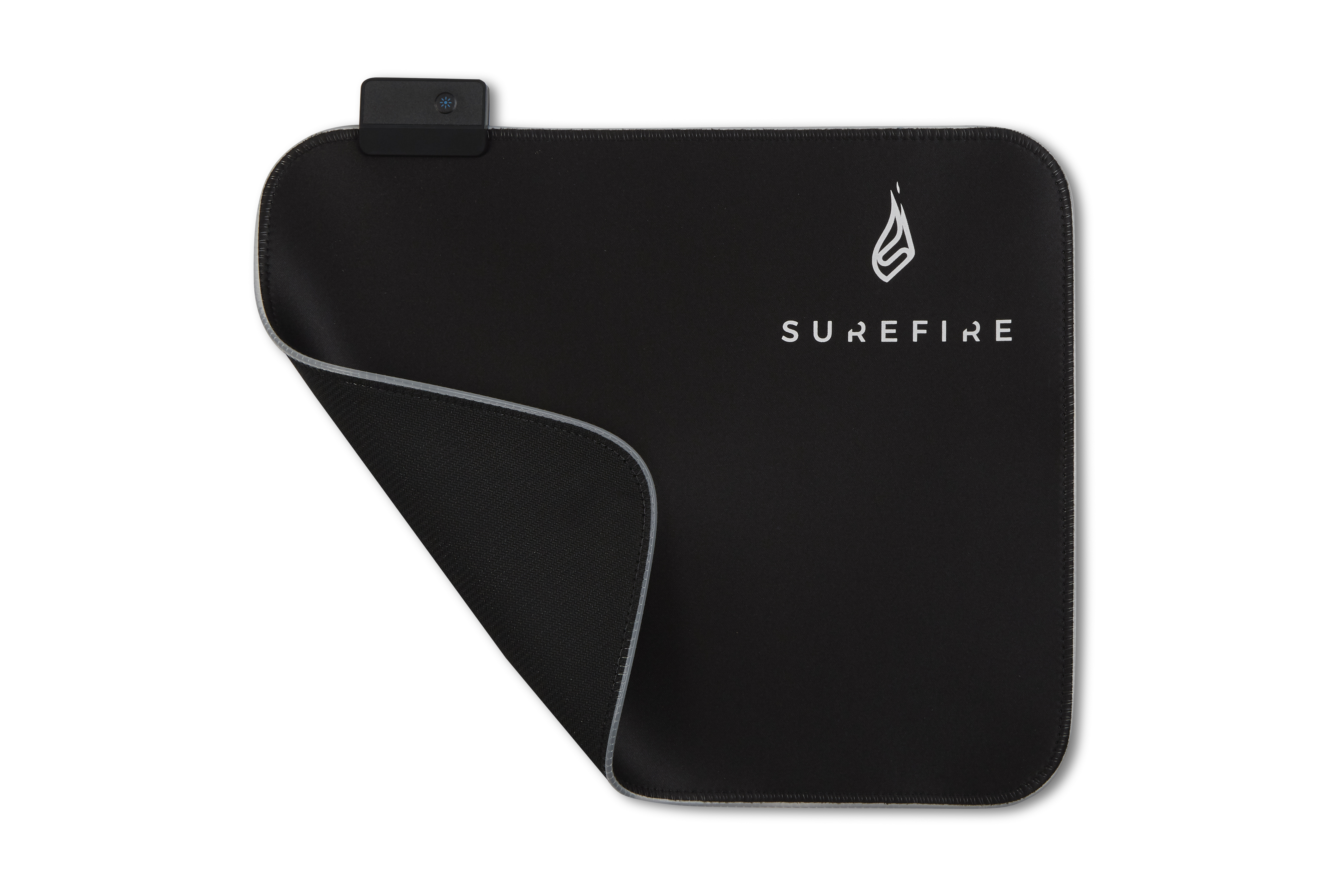 Image of SureFire Silent Flight RGB-320 Gaming mouse pad Black