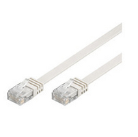 Microconnect 3m Cat5e networking cable White U/UTP (UTP)