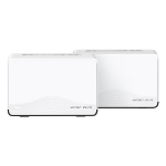 Mercusys HALO H27BE Dual-band (2.4 GHz / 5 GHz) Wi-Fi 6 (802.11ax) White 3 Internal