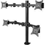 Siig CE-MT0S12-S1 monitor mount / stand Wall Black