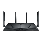 ASUS RT-AC3100 wireless router Gigabit Ethernet Dual-band (2.4 GHz / 5 GHz) 4G Black
